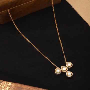 Kundan Golden Necklace