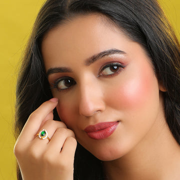 Titli Sameera Kundan Halo Ring