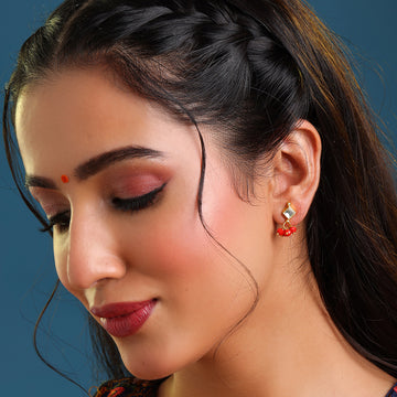 Titli Anbreen Kundan Stud Earrings