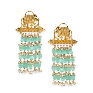 Elephant Waterfall Earrings