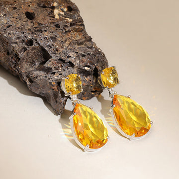 Yellow Doublet Earrings
