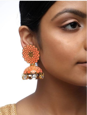 HANDPAINTED JHUMKI