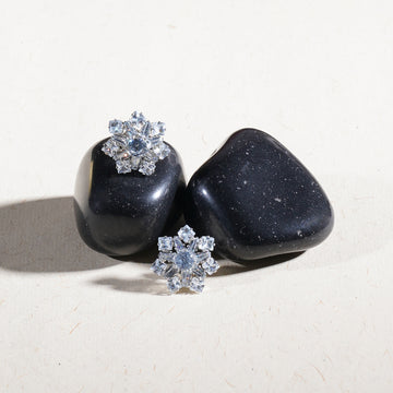 Flower Diamond Studs