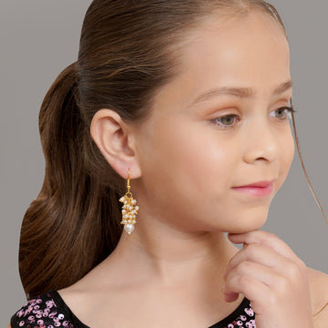 Pearl Earrings for Kids