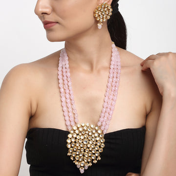 Kundan Neckpiece with Earrings