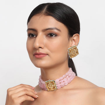 Kundan Choker with Studs