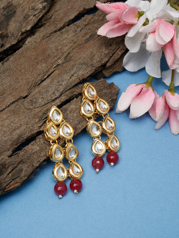 Stone Kundan Earrings