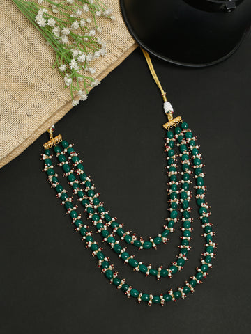 Long Stone Layered Neckpiece